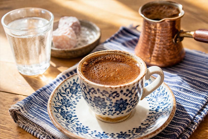 Klassische, griechische Desserts im Restaurant "Zum Griechen" in Pliening